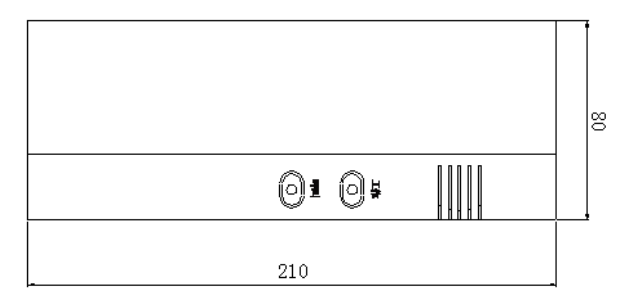 利达HY5716C总线消防电话分机示意图