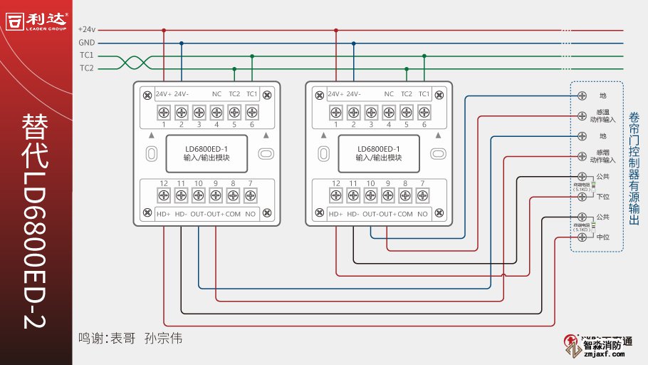 LD6800ED-1模块接线